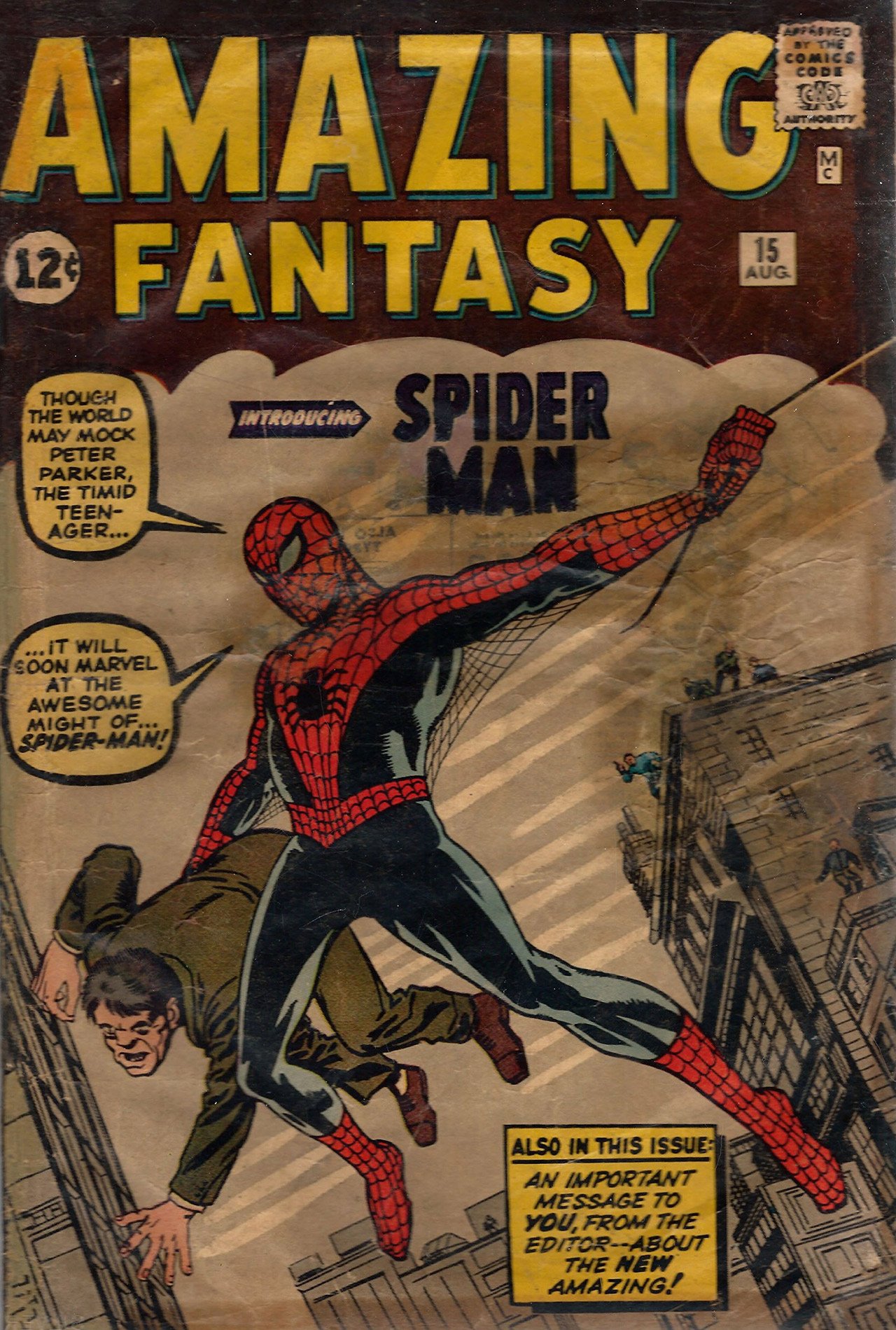 Amazing Fantasy #15 | Imagen: Marvel Comics